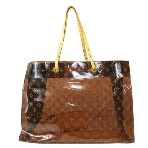 louis vuitton see thru bag|Louis Vuitton Transparent Bag .